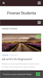 Mobile Screenshot of finanse-studenta.pl